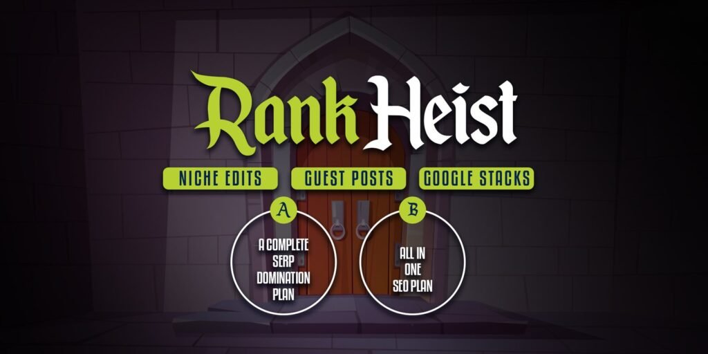 Order Form – Rank Heist